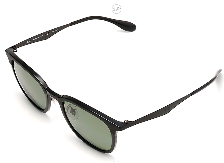 RayBan Black frame green lens Glasses 0RB4278 62829A