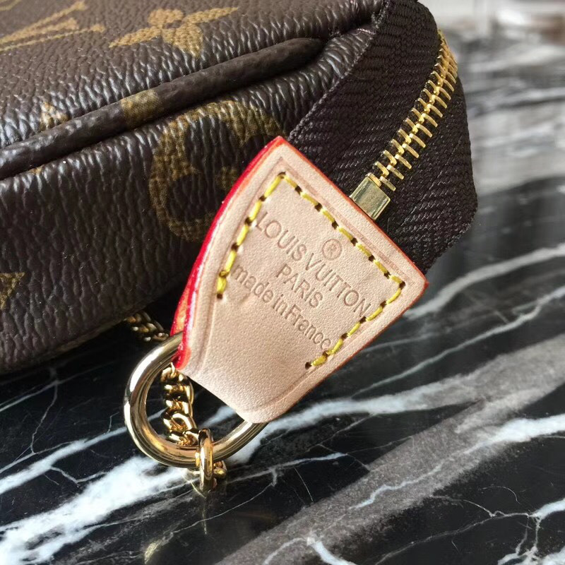 Bagsaaa L0vis Vvtt0n M58009 Mini Pochette Accessoires Monogram - 15.5 x 10.5 x 4 cm