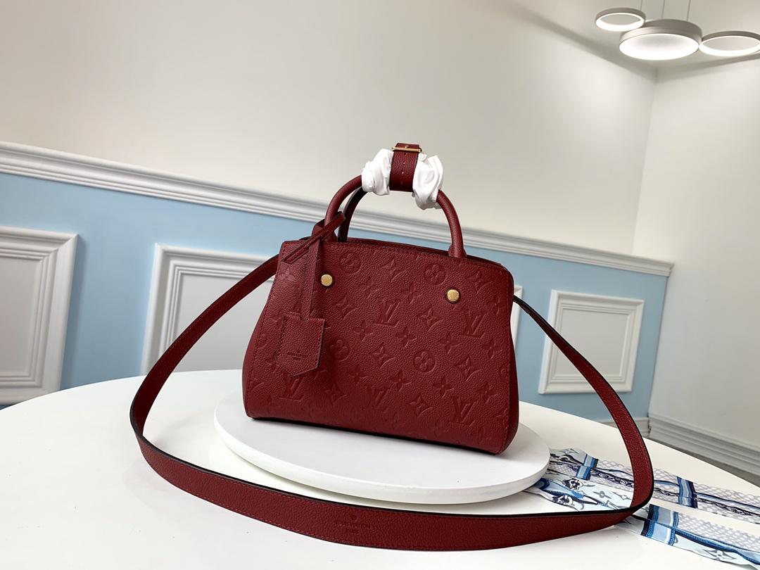 L0vis Vvtt0n Montaigne BB M4431 Wine Red