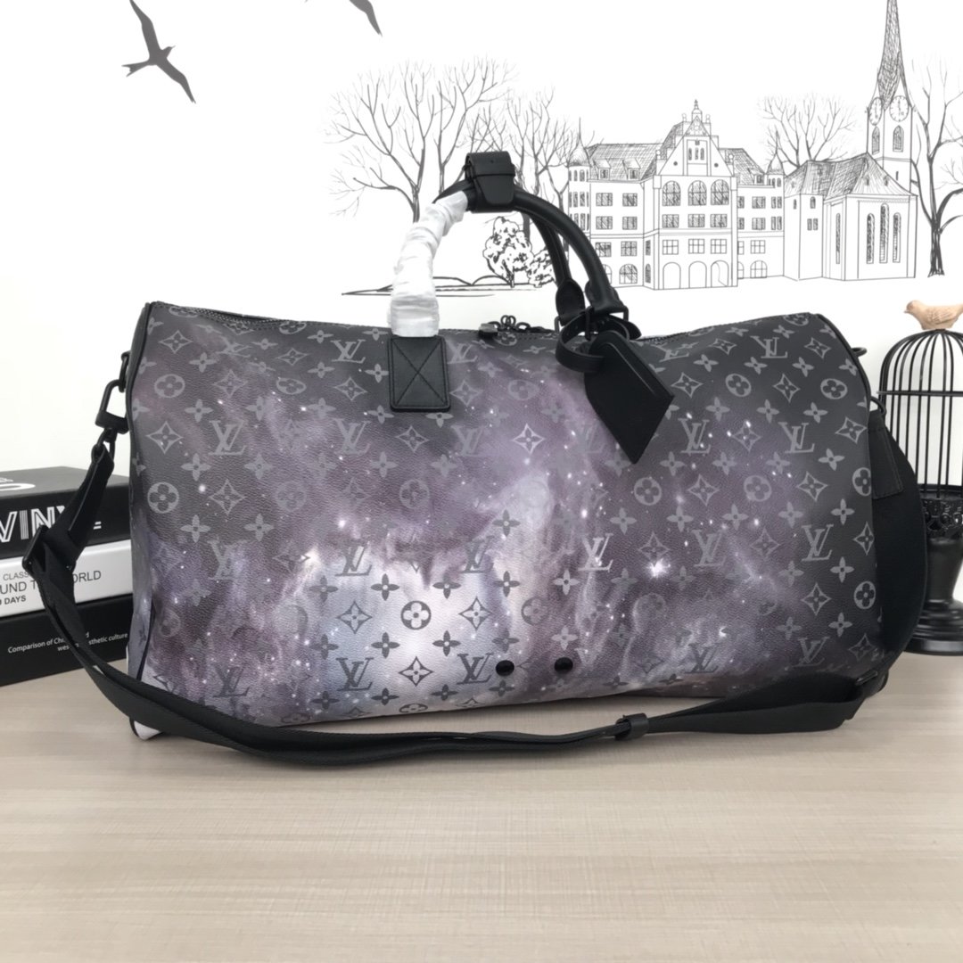 LV Monogram Galaxy KEEPALL 50