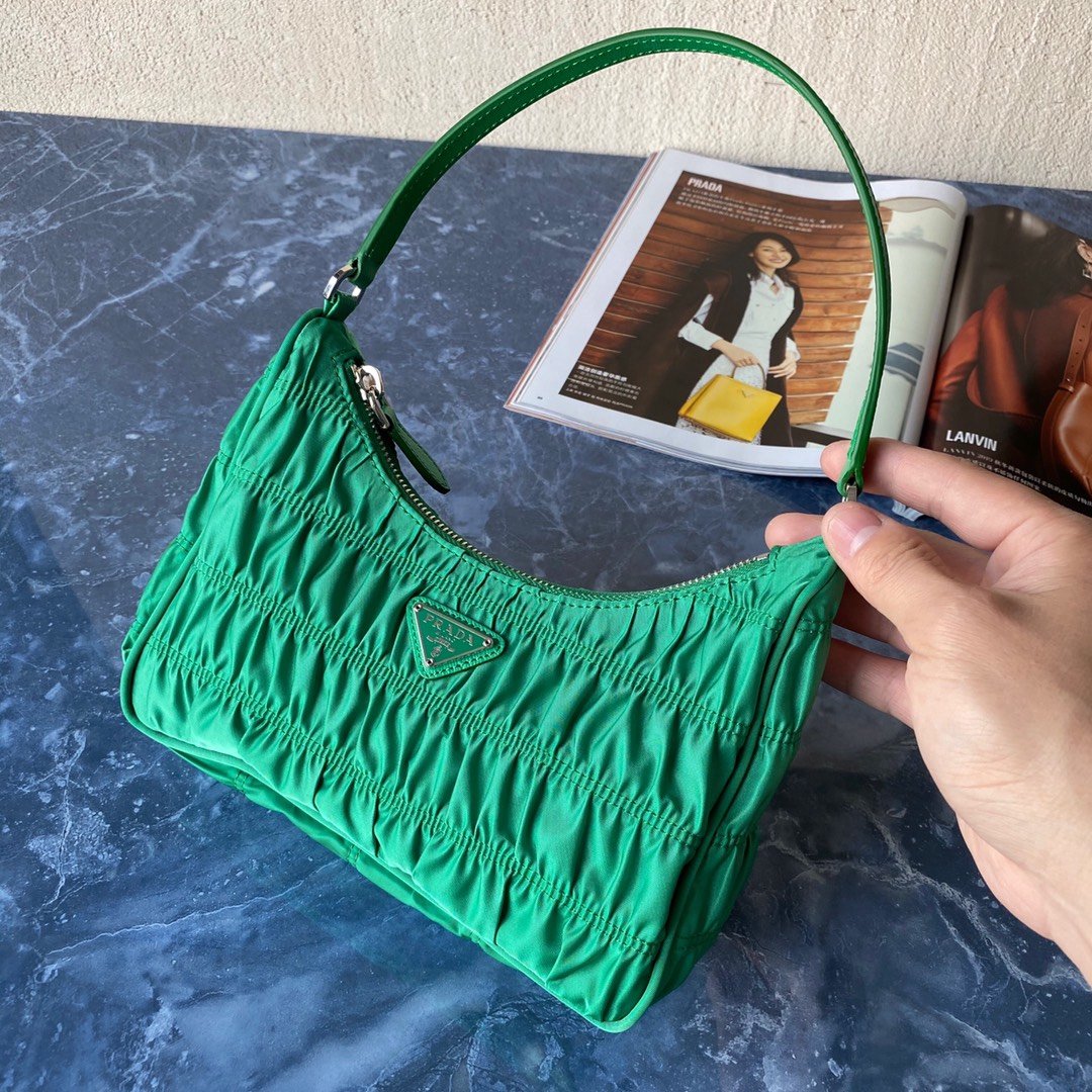 Pra*a Nylon 1NE204 Hobo Bag 22cm 003