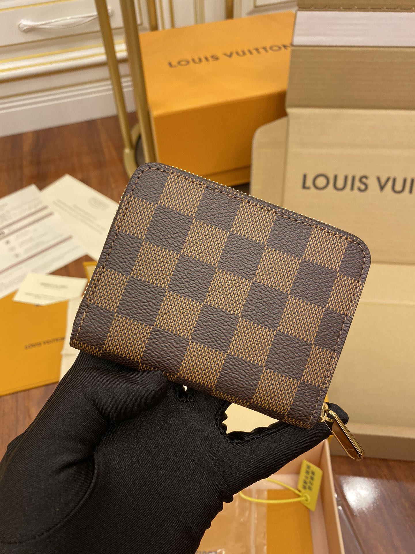 LV ZIPPY COIN WALLET N60213
