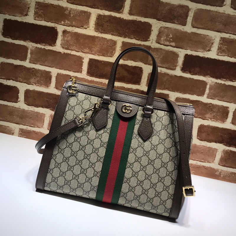 Bagsaaa Gvc*1 Ophidia medium top handle bag 524537 - 34cm