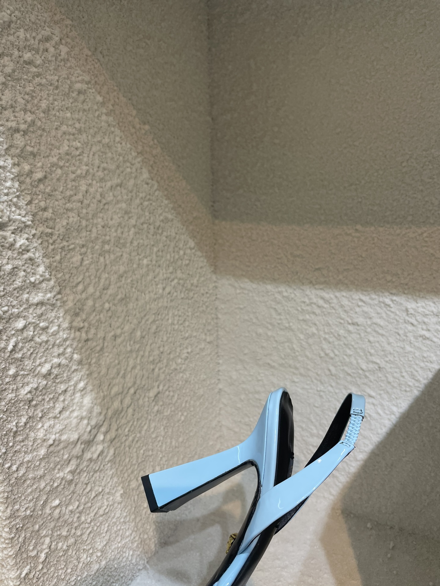 Versace Heels Light Blue 