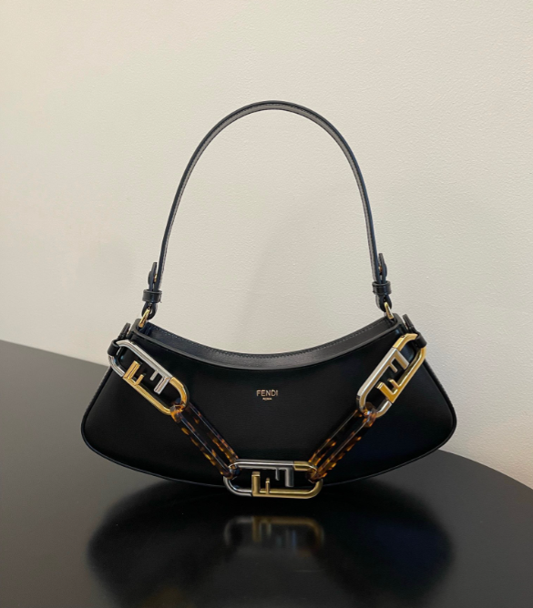 F**di O-Lock Bags Black