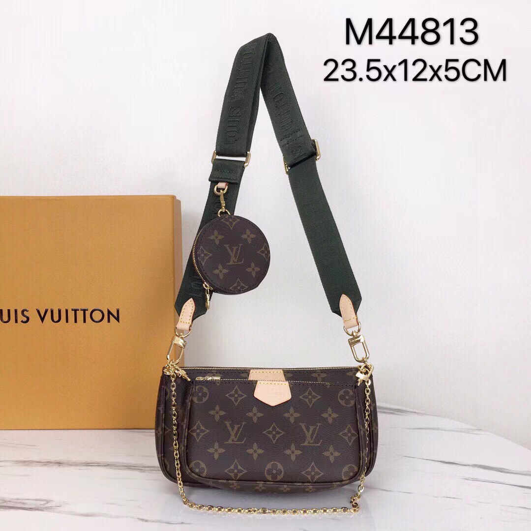 L0vis Vvtt0n Multi Pochette Accessoires Green M44813