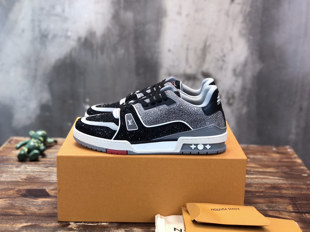 L0vis Vvtt0n Sneaker Black Grey Crystal