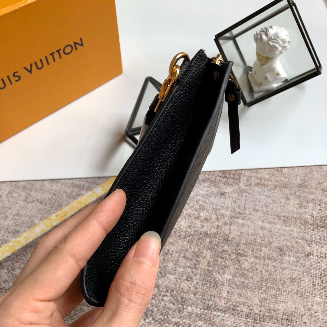 LV POCHETTE MÉLANIE MM BLACK