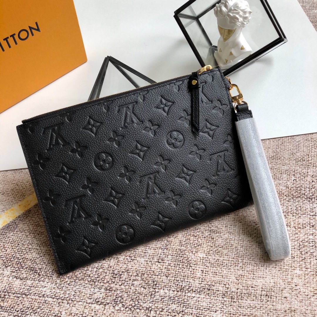 LV POCHETTE MÉLANIE MM BLACK