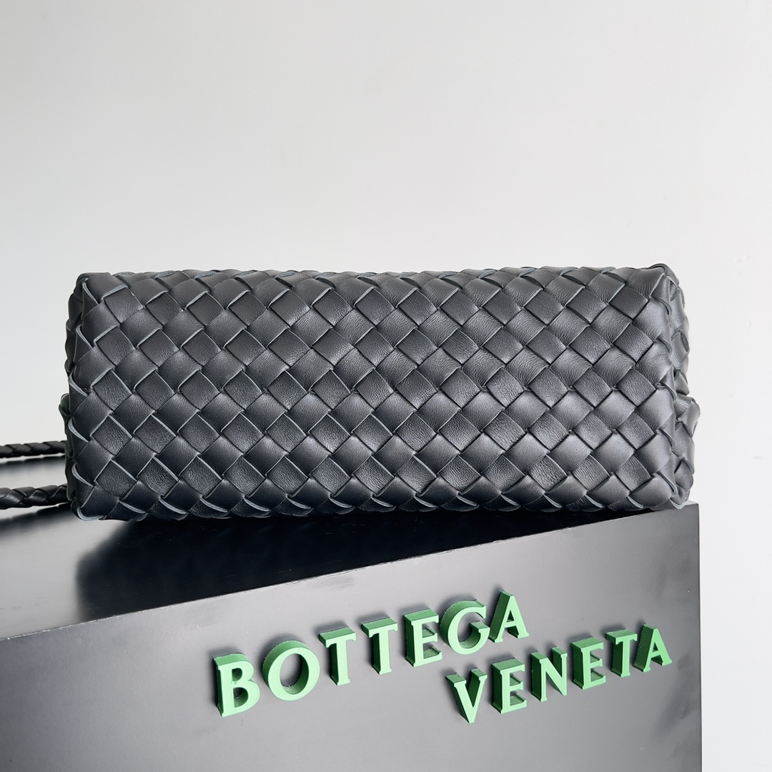 Bagsaaa B0tt*ga Ven*ta Medium Andiamo Black - 32x25x11cm