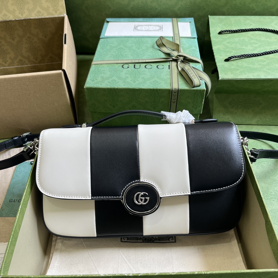 Bagsaaa Gvc*1 Petite GG Shoulder Bag - 27x15x5cm