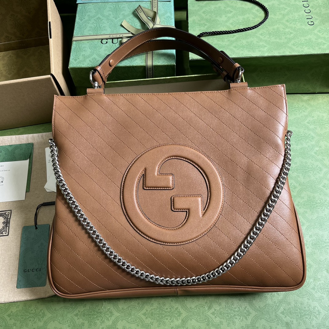 Bagsaaa Gvc*1 Brown Tote - 34.5x 41x 8cm