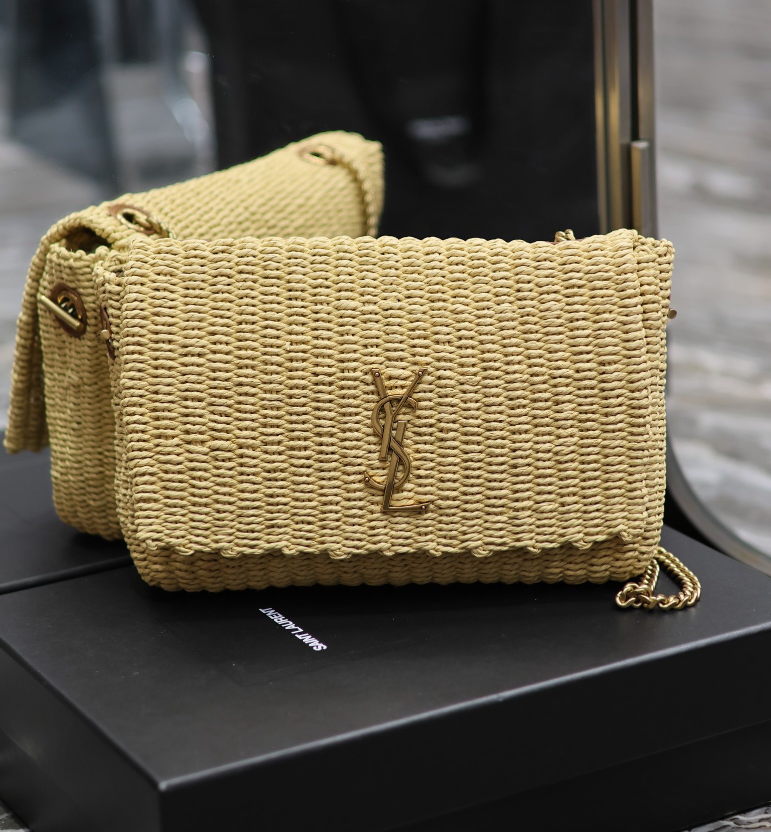 Bagsaaa Y51 Kate In Raffia - 28.5×20×6cm