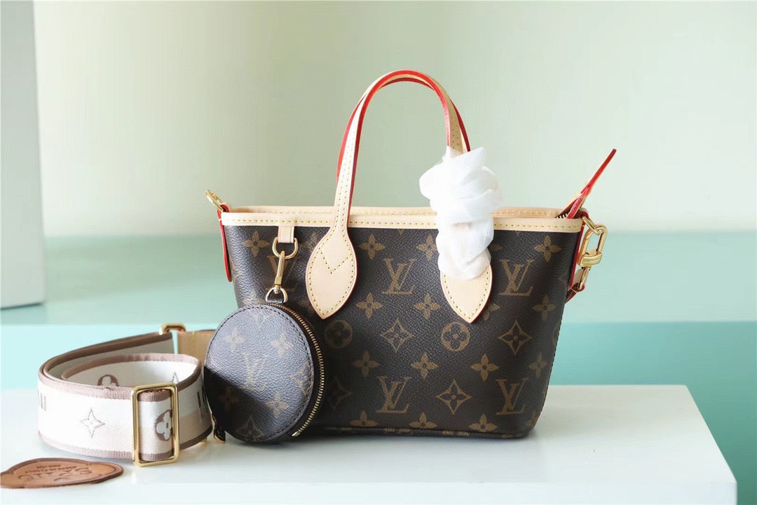 Bagsaaa L0vis Vvtt0n Neverfull BB - 18 x 9x 16cm