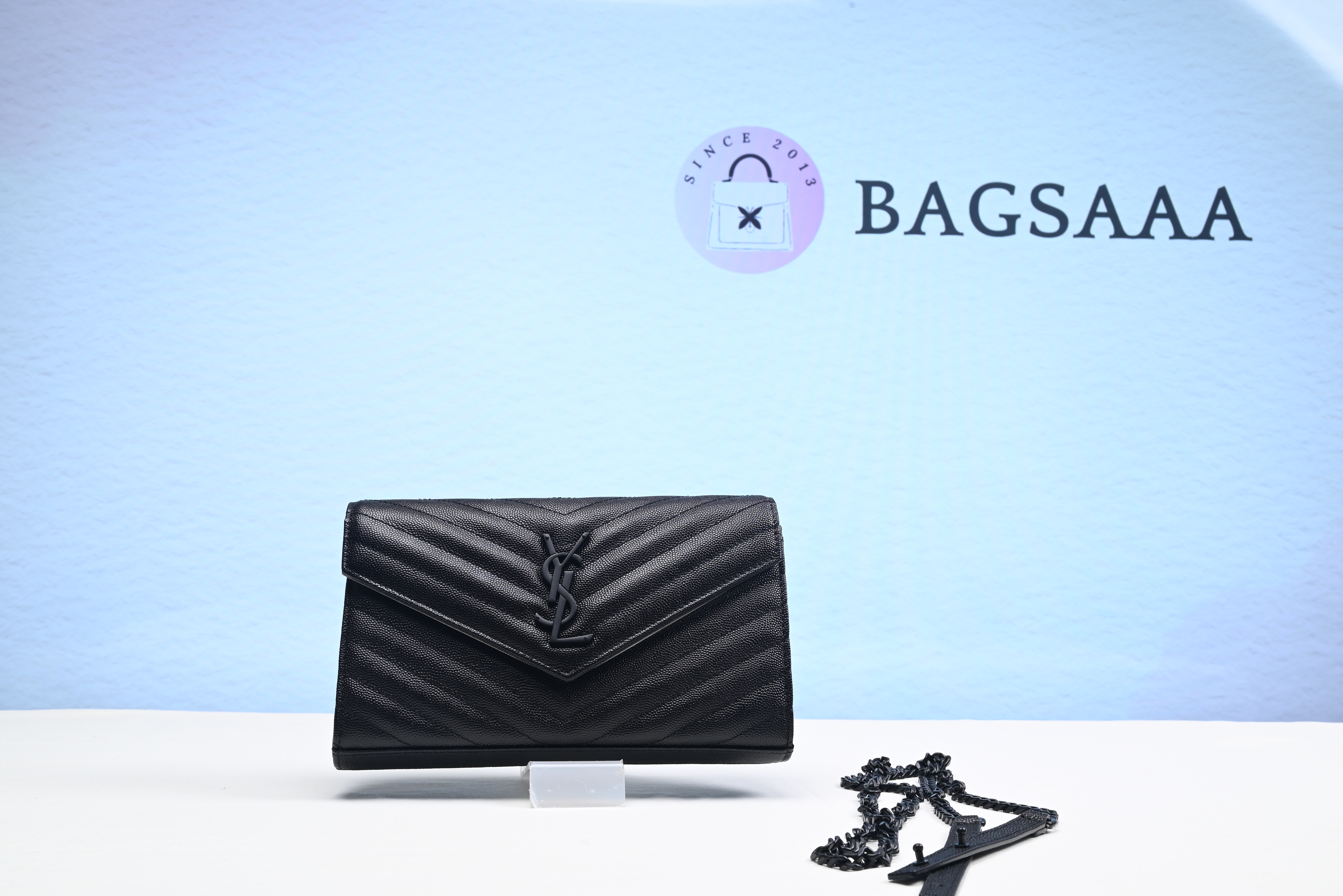Y51 original leather women's shoulder bag in Black 26801