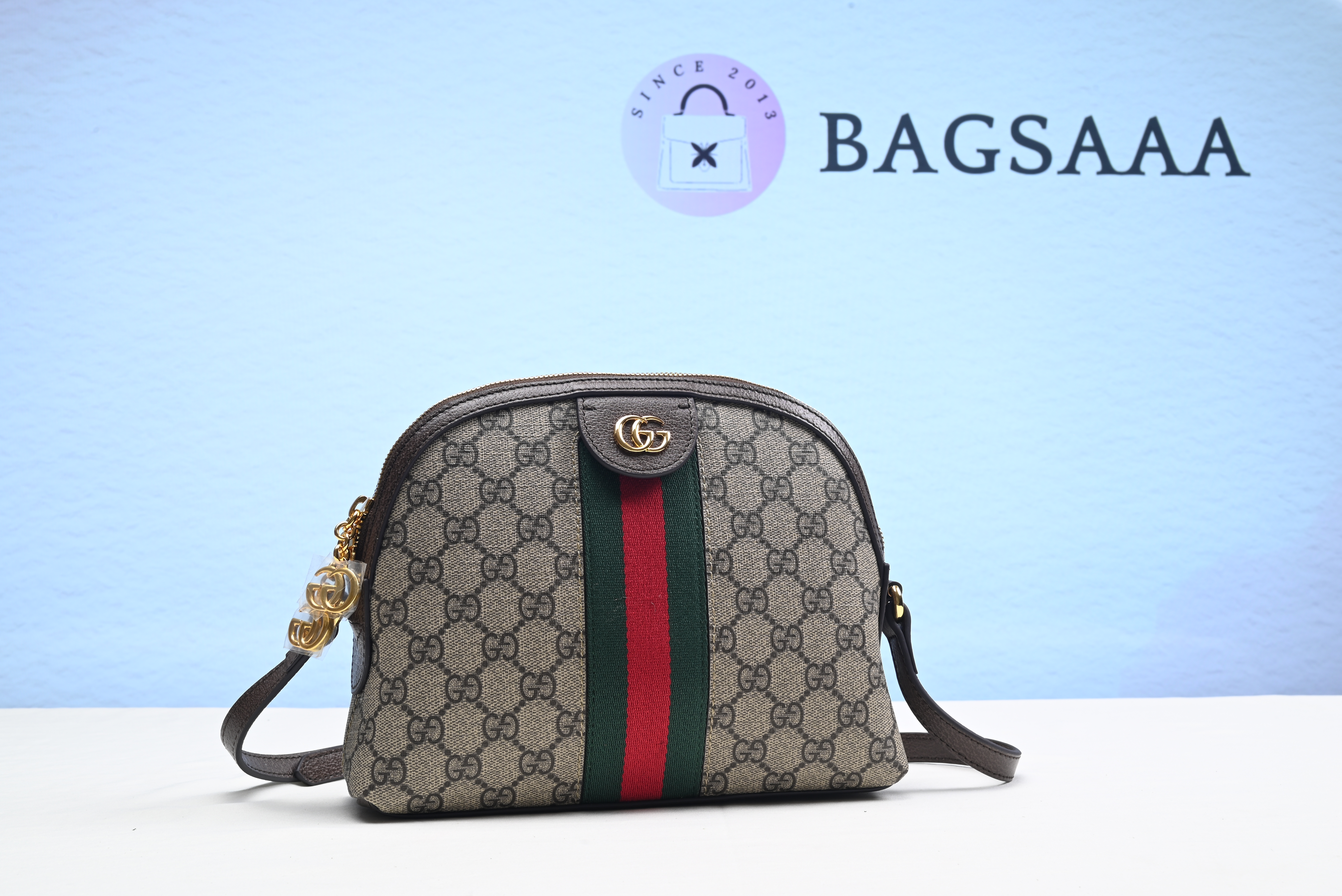 Gvc*1 Ophidia GG small shoulder bag