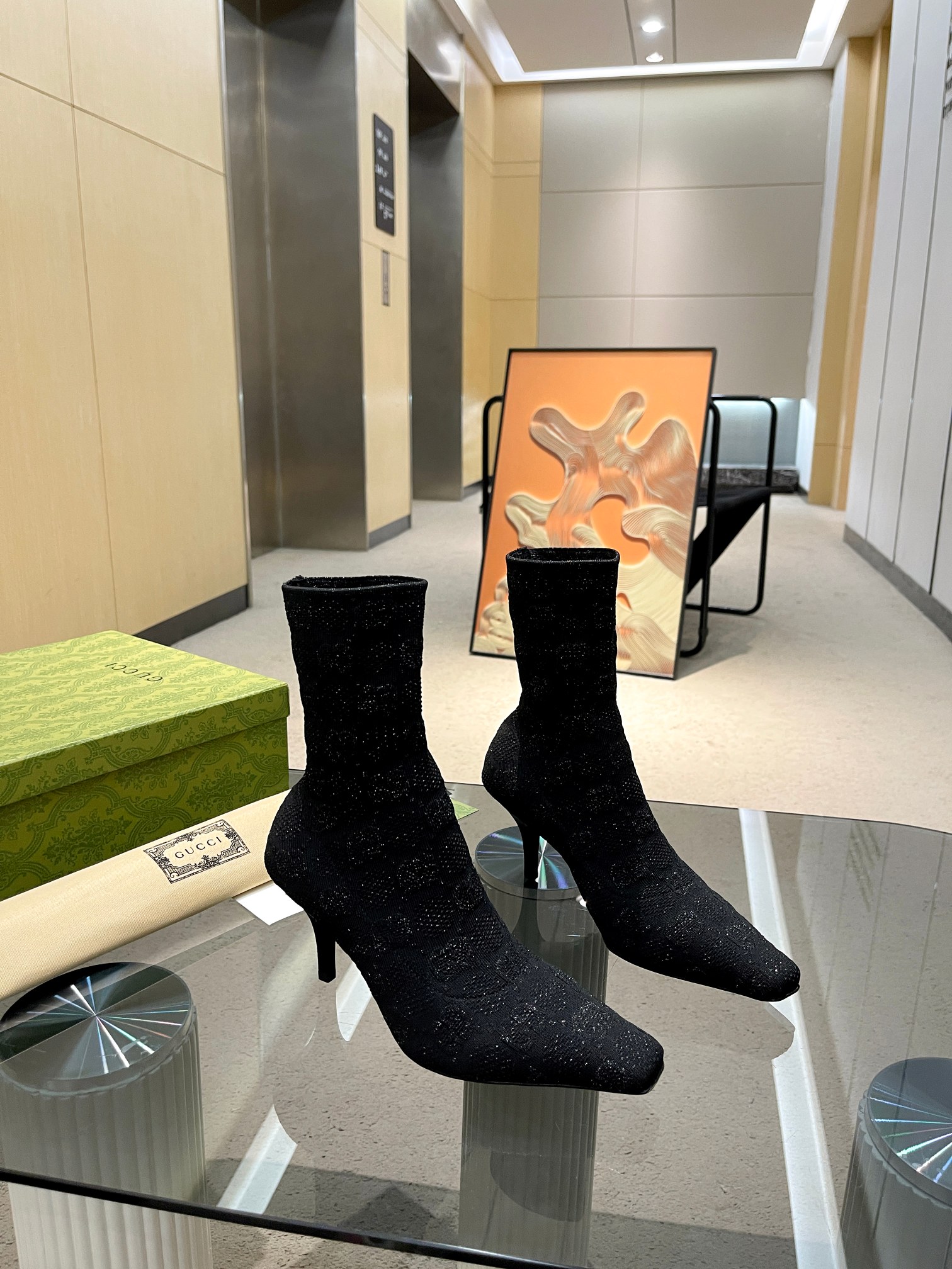 Bagsaaa Gvc*1 Tom Heel Boots - Black