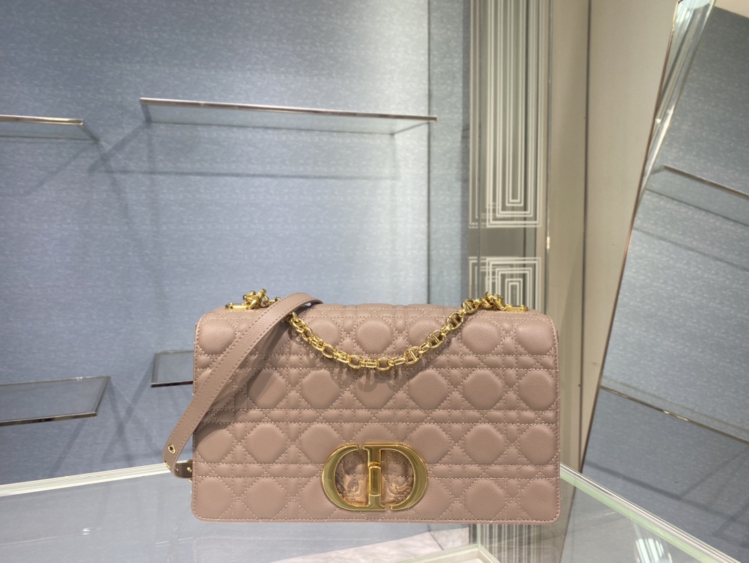 Bagsaaa D10r Large Caro Taupe Cannage - 28x17x9cm