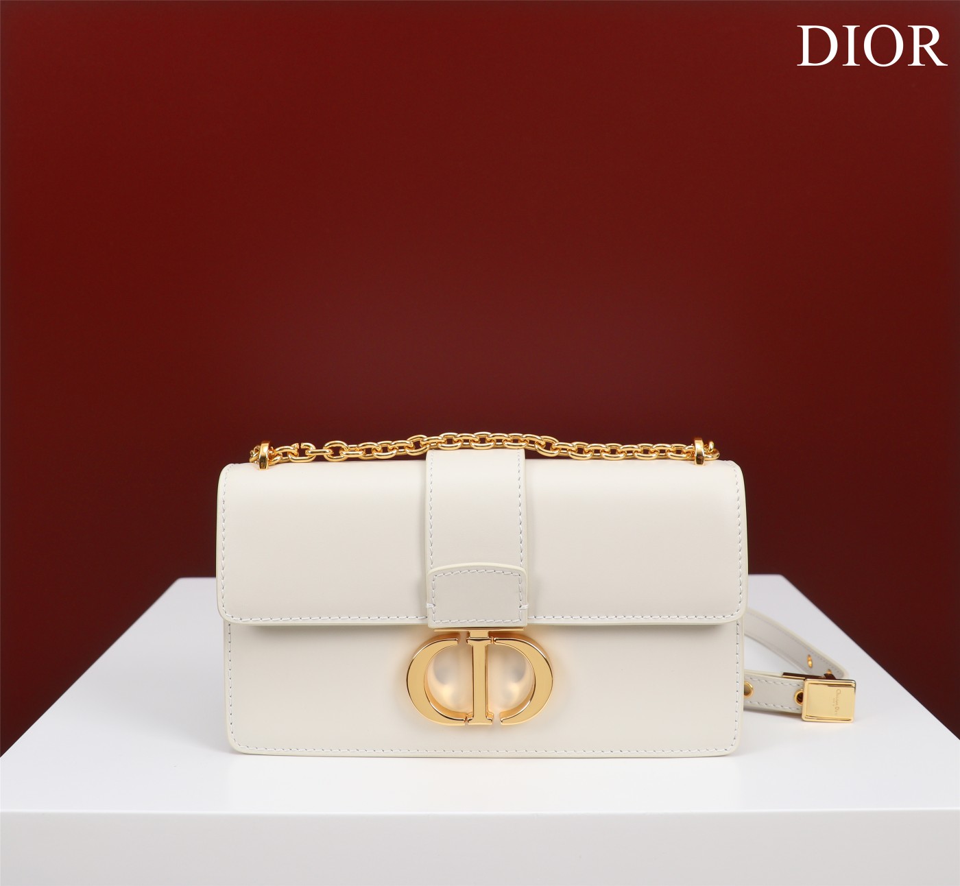 Bagsaaa D10r 30 Montaigne East West White Bag - 21x12x6cm