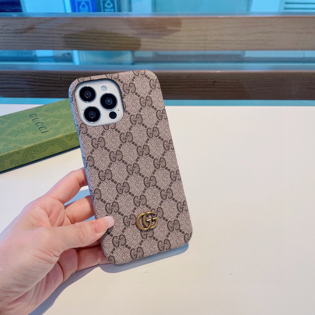 Bagsaaa Gvc*1 Phone Case GG Ebony