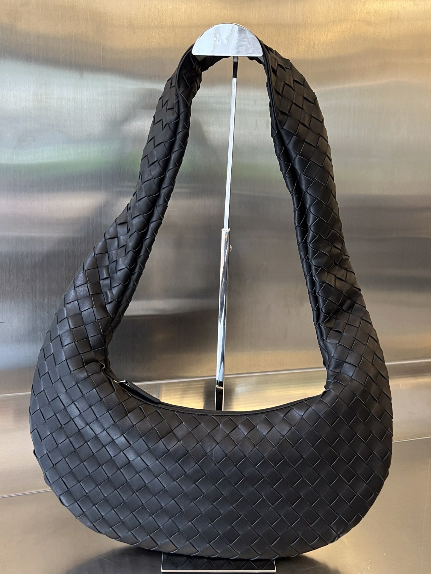 Bagsaaa B0tt*ga Ven*ta Black Buddy Bag - 59.5cm