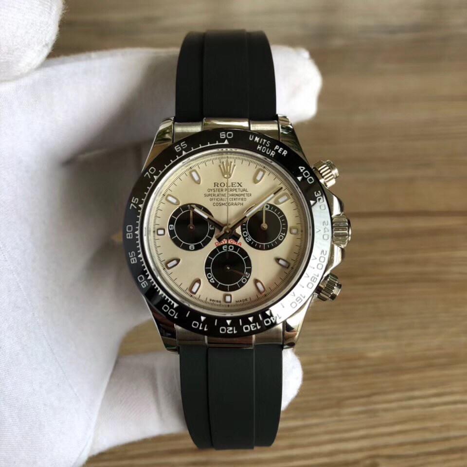Bagsaaa R01ex Daytona Cosmograph White Dial