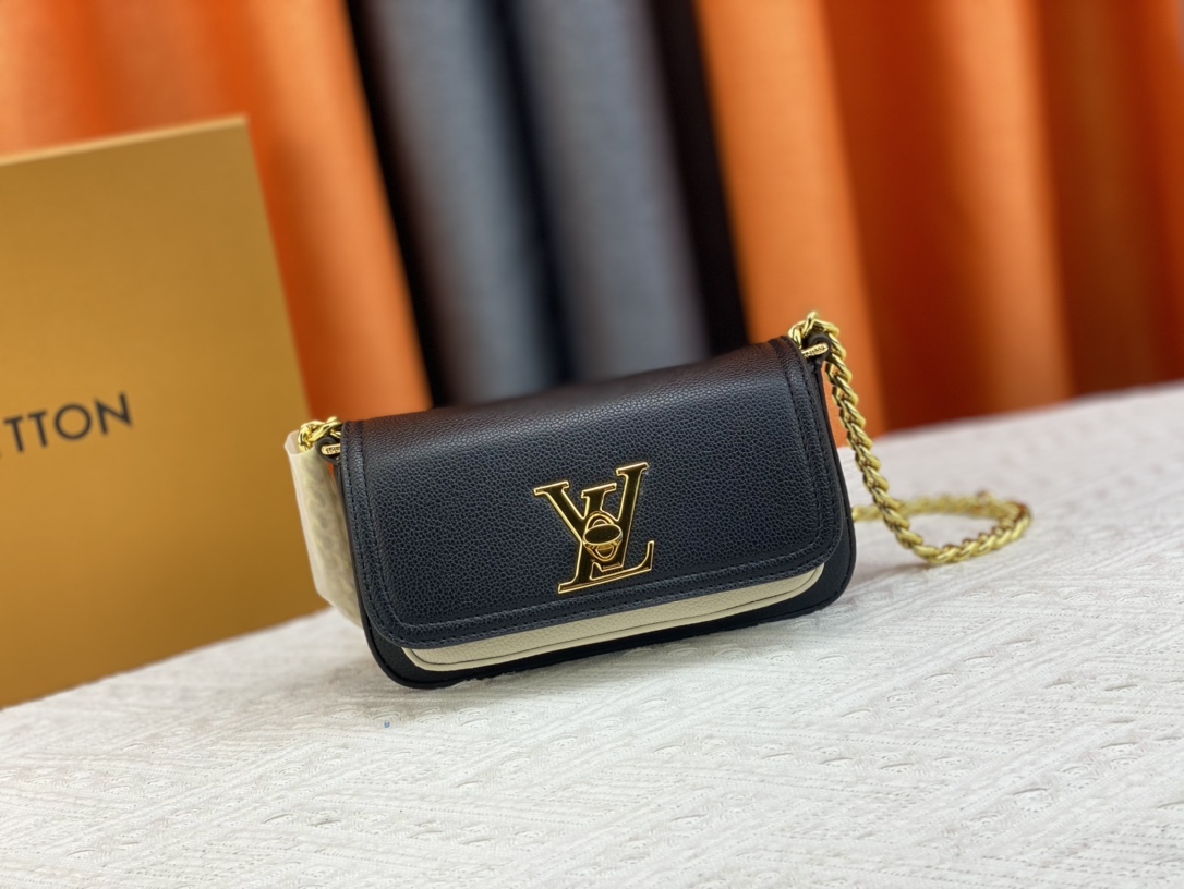Bagsaaa L0vis Vvtt0n M81560 Lockme Tender Pochette Black - 18 x 9 x 4 cm