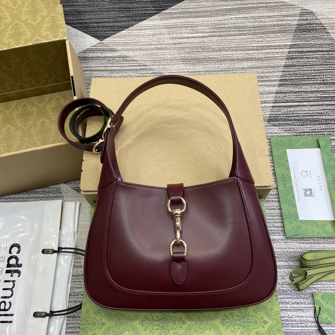 Bagsaaa Gvc*1 Jackie Small Shoulder Bag 782849 Red - 27.5x19x4 cm