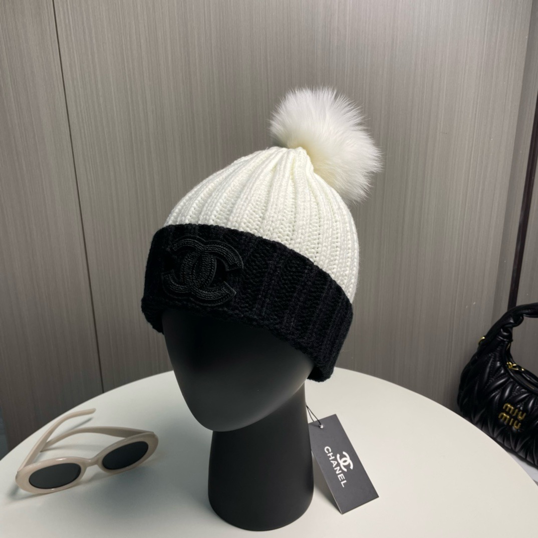Bagsaaa Ch**el Wool Beanie 07