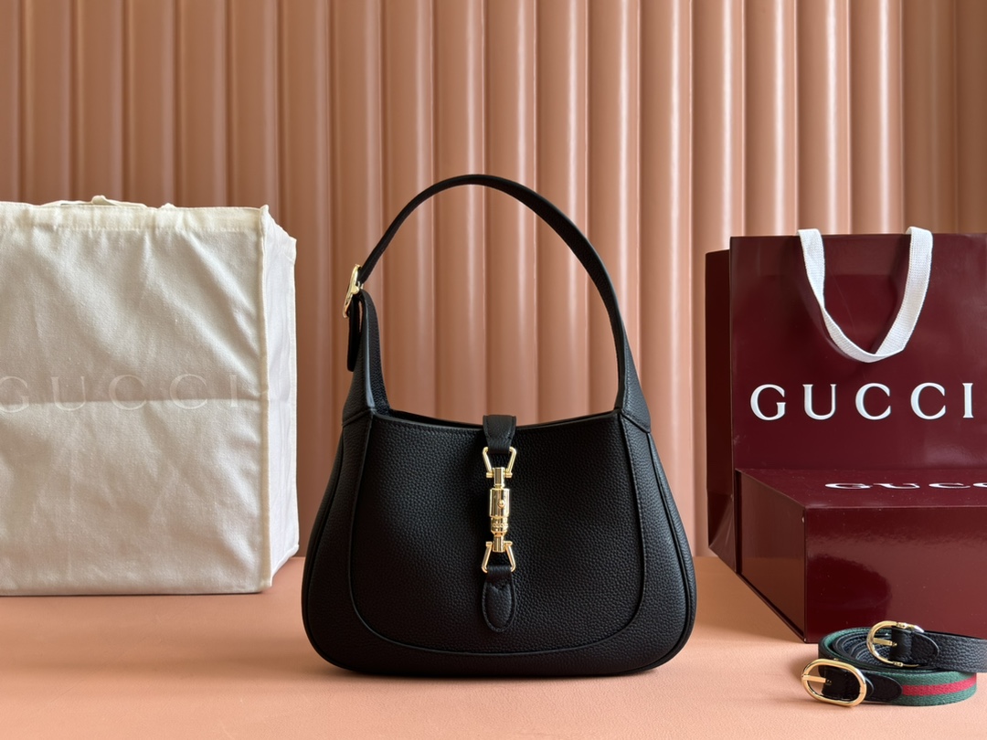 Bagsaaa Gvc*1 Jackie 1961 small shoulder bag 810232 black - 27.5x19x4cm