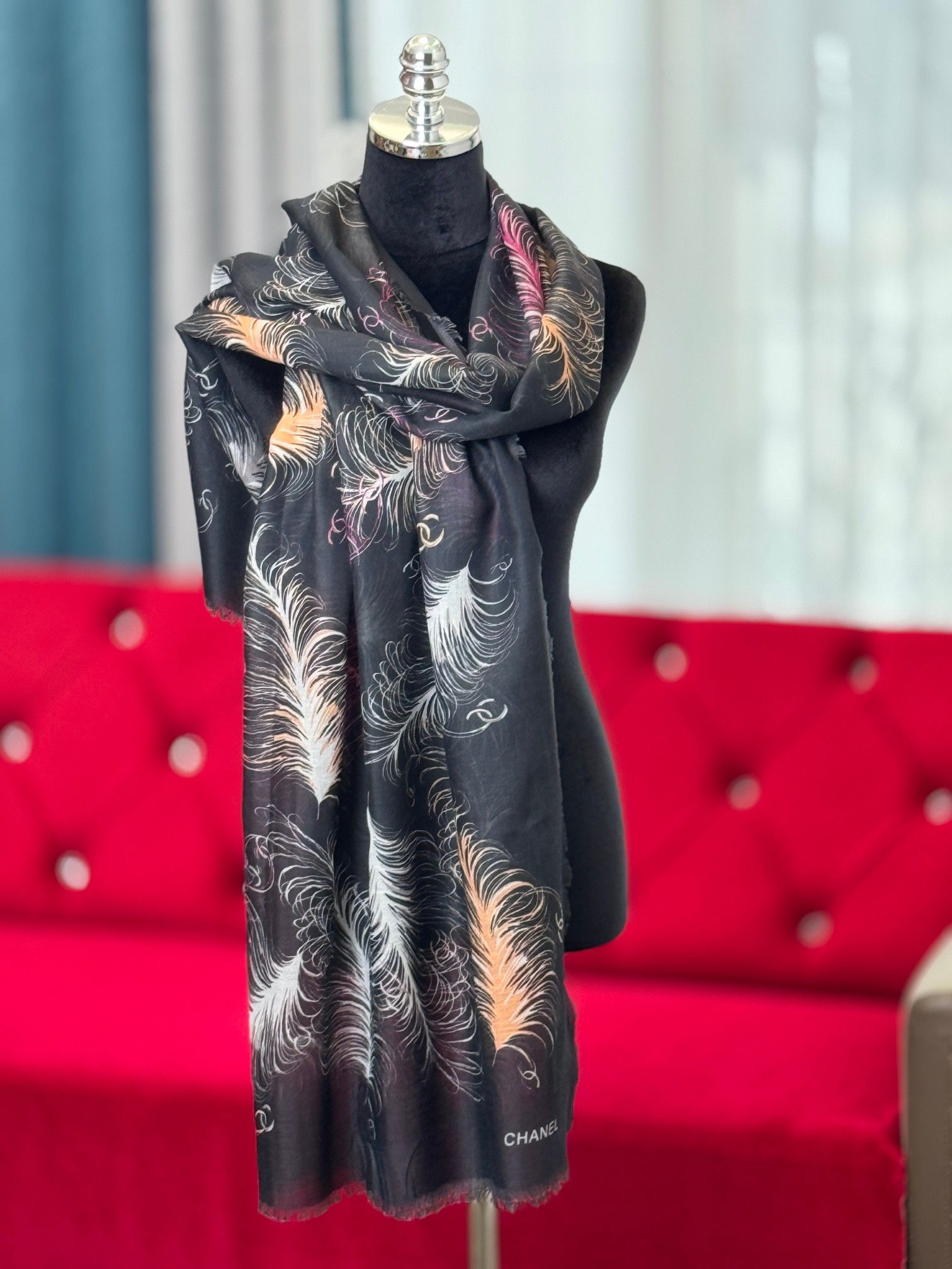 Bagsaaa Ch**el Scarf - 140*200cm (1)