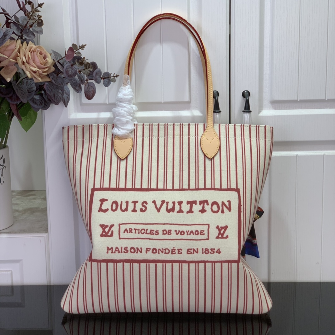 Bagsaaa M15121 L0vis Vvtt0n Carry It Beige/Plum - 37cm